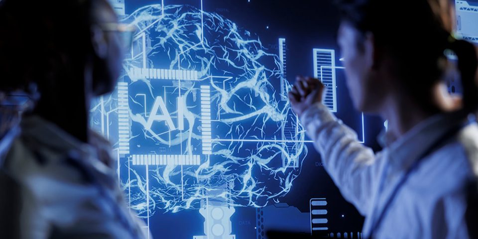 Engineers brainstorming ways to use AI